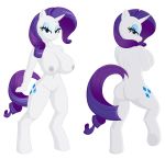  absurd_res anthro big_breasts breasts butt equid female friendship_is_magic hi_res horn mammal my_little_pony nude pussy rarity_(mlp) steelph unicorn 