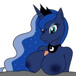  anthro big_breasts breasts equid female friendship_is_magic hi_res male male/female mammal my_little_pony penis princess_luna_(mlp) sex steelph titfuck 