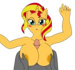  absurd_res anthro big_breasts breasts equestria_girls equid female hi_res male male/female mammal my_little_pony penis sex steelph sunset_shimmer_(eg) titfuck 