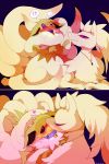  &lt;3 2016 ambiguous_domination ambiguous_gender big_dom_small_sub blush bound brown_fur canid canine coiling collar eeveelution feral feral_domination fur hi_res hypnosis jolteon kissing larger_ambiguous mammal mind_control multi_tail ninetales nintendo pinned_arms pok&eacute;mon pok&eacute;mon_(species) predatory_look questionable_consent restrained size_difference smaller_ambiguous video_games winte yellow_fur 
