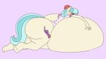  anthro big_breasts big_butt blush breast_expansion breasts butt coco_pommel_(mlp) earth_pony equid equine female fimbulvinter friendship_is_magic hi_res horse huge_breasts huge_butt hyper hyper_breasts mammal marauder6272 my_little_pony pony 