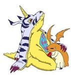  digimon gabumon patamon tagme 