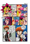  comic dark_magician seto_kaiba yami_bakura yu-gi-oh! yugi yugi_muto 