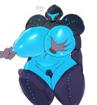  ... 2018 alien ambiguous_gender armor big_breasts breast_grab breasts dark_samus duo female female/ambiguous female_focus hand_on_breast headgear helmet hi_res huge_breasts metroid metroid_(species) metroid_prime nintendo nipple_pull not_furry solo_focus sssonic2 thick_thighs video_games wide_hips 