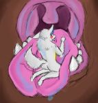  comfy macro micro open_mouth squish tongue unknown_artist vore 