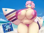  ! &lt;3 4:3 5_fingers audino beach big_breasts bikini breasts camel_toe clothing dewott duo female fingers hair hi_res huge_breasts hyper hyper_breasts male megustalikey multicolored_skin nintendo nipple_outline overweight overweight_female pink_hair pok&eacute;ball pok&eacute;mon pok&eacute;mon_(species) quote_the_audino seaside sling_bikini surfboard swimwear thick_thighs tusks_the_dewott two_tone_skin video_games wardrobe_malfunction 