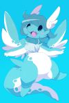  2018 ambiguous_gender belly blush hi_res scalie solo wings winte 
