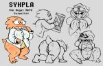  ahegao all_fours alphys alternate_universe anthro areola belly big_butt blush bodily_fluids bottomless breasts breath buckteeth butt chubby_female clothed clothing digital_media_(artwork) drooling eyewear female glasses lab_coat lizard looking_pleasured model_sheet nervous nipple_outline non-mammal_breasts open_mouth open_smile pussy reptile saliva scalie slightly_chubby smile solo sweat sweatdrop teeth thewill thick_thighs tight_clothing tongue tongue_out under(her)tail undertale video_games 