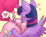  &lt;3 anal anal_beads anal_penetration anus blush bodily_fluids clitoris cunnilingus equid female feral friendship_is_magic genital_fluids horn kirinit mammal my_little_pony oral penetration pinkie_pie_(mlp) pussy pussy_juice raised_tail saliva saliva_string sex sex_toy spread_pussy spreading twilight_sparkle_(mlp) vaginal winged_unicorn wings 