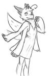  2019 4_arms anthro arthropod clothing digital_media_(artwork) dress female insect jakethegoat lepidopteran looking_at_viewer moth multi_arm multi_limb simple_background solo wings 