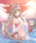  animal_ears ass himemiya_maho princess_connect!_re:dive see_through swimsuits tagme tail wet 
