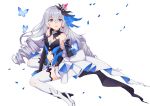  benghuai_xueyuan bronya_zaychik follow_dreams heels honkai_impact no_bra thighhighs transparent_png 