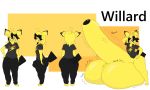 ball_expansion balls big_balls big_butt bottomless bulge butt clothed clothing fur growth huge_balls hyper hyper_balls hyper_penis model_sheet multiple_poses nintendo partially_retracted_foreskin penis penis_expansion pichu pok&eacute;mon pok&eacute;mon_(species) pose several text thick_thighs uncut video_games willard_(several) yellow_fur 