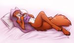  canid canine disney female fox looking_at_viewer maid_marian mammal nicnak044 paws pinup pose robin_hood_(disney) smile 