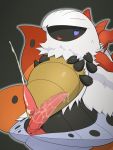  apc_(artist) blue_eyes blush bodily_fluids cum cum_inside duo erection fur genital_fluids larvesta male male/male nintendo open_mouth penis pok&eacute;mon pok&eacute;mon_(species) simple_background video_games volcarona 