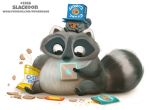 chips_(food) cookie cryptid-creations duo food mammal procyonid raccoon 