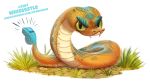  cryptid-creations grass reptile scalie snake solo whistle 