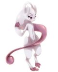  3_fingers 3_toes alpha_channel anthro biped female fingers legendary_pok&eacute;mon mega_evolution mega_mewtwo mega_mewtwo_y nintendo pink_eyes pok&eacute;mon pok&eacute;mon_(species) sacredshedinja simple_background solo standing toes transparent_background video_games 