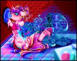  2018 absurd_res anus balls black_border blush border cutie_mark digital_media_(artwork) dimidiummorsumbra duo_focus equid equine eyelashes female feral friendship_is_magic glory_hole group hi_res hooves horn male male/female mammal my_little_pony one_eye_closed oral penis princess_cadance_(mlp) princess_luna_(mlp) pussy sex teats tongue tongue_out underhoof unicorn 