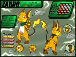  anus balls digital_media_(artwork) erection fan_character feral fur male model_sheet nintendo penis pok&eacute;mon pok&eacute;mon_(species) raichu simple_background smile video_games vitrex zarro 