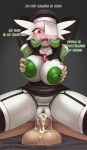  2019 5_fingers areola armwear balls big_breasts blush bodily_fluids breasts clothing cum cum_in_pussy cum_inside dialogue digital_media_(artwork) duo english_text faceless_male female female_penetrated fingers gardevoir genital_fluids green_nipples hi_res humanoid legwear male male_penetrating nintendo nipples open_mouth penetration penis pok&eacute;mon pok&eacute;mon_(species) pussy sex simple_background slimefur solo_focus sweat text vaginal vaginal_penetration video_games 