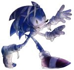  alpha_channel anthro blue_fur bodily_fluids clothing den255 eulipotyphlan footwear fur gloves green_eyes handwear hedgehog hi_res legwear male mammal mummy saliva shoes simple_background socks solo sonic_(series) sonic_the_hedgehog tongue tongue_out torn_clothing transparent_background undead walking wraps 