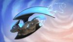  cloud dragon flying hi_res sky solo streetdragon95 water wings 