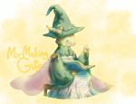  book clothing fantasy flower flowerdress invalid_color lagomorph leporid magic magic_user mammal plant rabbit robe witch 