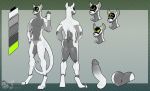  2019 4_toes 5_fingers anthro balls butt circumcised digitigrade fingers glans humanoid_penis lex08 machine male mammal model_sheet mouse murid murine navel nude penis robot rodent simple_background solo standing synth_(vader-san) synthetic toes 