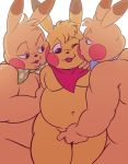  anthro anthrofied bow_tie breasts ero_(character) ero_(eroborus) featureless_breasts female fingering fur group hi_res male male/female navel nintendo open_mouth overweight overweight_female overweight_male pikachu pok&eacute;mon pok&eacute;mon_(species) tderek99 video_games yellow_fur yellow_skin 