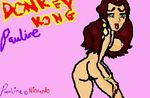  donkey_kong mario nintendo pauline tagme 