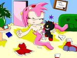  amy_rose chao dark_chao shadowlink350 sonic_team 