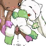  digimon lopmon ryouta_sumeragi tagme terriermon 