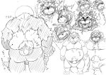  2019 anthro belly blush bulge butt canid canine clothing eyes_closed goemon_(tas) hi_res japanese_text male mammal moobs navel nipples one_eye_closed overweight overweight_male raccoon_dog tanuki text tokyo_afterschool_summoners underwear video_games wink yukikazefactory 
