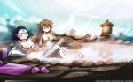  2019 adira_(twokinds) alcohol anthro bath bathing beverage bottle breasts brown_fur canid canine casual_nudity chest_tuft claws conditional_dnp crossed_legs digitigrade duo elbow_tufts eyes_closed featureless_breasts felid female fluffy fur gradient_background grey_fur hi_res holding_object hot_spring hybrid kathrin_vaughan keidran mammal multicolored_fur naturally_censored nude one_leg_up outside pantherine partially_submerged pawpads pink_pawpads raised_leg relaxing sake simple_background sitting slippers smile snow snow_leopard spots spotted_fur toe_claws tom_fischbach towel tuft twokinds water webcomic wet wet_fur white_fur winter 