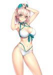  bikini cleavage fate/grand_order kai_(pixiv12466647) sakura_saber swimsuits 