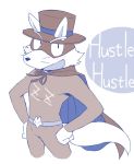  blush canid canine cape clothing cotton_(artist) english_text fox hat headgear headwear kaiketsu_zorori male mammal mask text whiskers zorori 