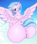  absurd_res anthro anus avian big_butt butt female friendship_is_magic hi_res hippogryph huge_butt leinhart my_little_pony pussy silverstream_(mlp) 