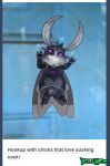  &lt;3 &lt;3_eyes antennae_(anatomy) anthro arthropod breath clothing dress female goth_moth hi_res insect jewelry lepidopteran moth necklace pixelhat solo tuft window wings 
