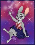  clothing disney female judy_hopps lagomorph leporid mammal rabbit solo sparkles yelnatsdraws zootopia 