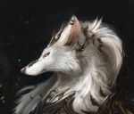  ambiguous_gender armor canid canine canis fox fur hi_res hybrid mammal rhythmpopfox white_fur wolf 