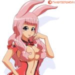  1:1 2019 animal_humanoid animated big_breasts blush bodily_fluids bouncing_breasts breast_grab breast_squeeze breasts clothed clothing female fur hair hand_on_breast holding_breast humanoid lactating lagomorph lagomorph_humanoid laugh leporid_humanoid lipstick long_hair makeup mammal mammal_humanoid melona navel nipples pink_fur pink_hair prehensile_hair projectile_lactation queen&#039;s_blade rabbit_humanoid solo twistedgrimtv 