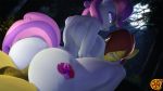  16:9 3d_(artwork) anthro balls big_breasts big_butt breasts butt cowgirl_position digital_media_(artwork) equid female friendship_is_magic horn male male/female mammal moon my_little_pony night on_top outside penis rory_kenneigh sex sfrogue sweetie_belle_(mlp) unicorn 