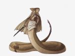  4:3 alorix female furgonomics melee_weapon naga reptile scalie snake snake_hood sword weapon 
