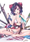  bikini fate/grand_order katsushika_hokusai_(fate/grand_order) shiroi_ume swimsuits 
