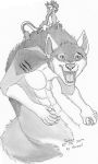  2019 anthro asrasel canid canine canis dragon hi_res male mammal rakan scar simple_background sketch were werecanid werecanine werewolf wolf 