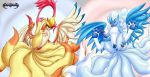  2019 4_fingers 4_toes alolan_ninetales anus articuno beak da_goddamn_batguy dipstick_tail duo feathered_wings feathers female fingers fusion hi_res legendary_pok&eacute;mon looking_at_viewer moltres multi_tail multicolored_tail ninetales nintendo paws pok&eacute;mon pok&eacute;mon_(species) pussy regional_variant spread_legs spreading toes video_games wings 