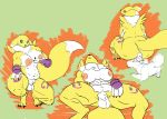  abs absurd_res balls beans big_balls big_breasts big_butt breasts butt canid canine claws digimon digimon_(species) female fluffy fluffy_tail fox grinding hi_res intersex invalid_tag kentuckiyucki mammal muscular nipples paws penis pubes renamon sheathe toepads toned-belly 