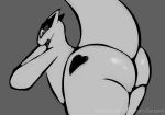  &lt;3 2019 avian butt cherry_(ztwidashz) female hi_res legendary_pok&eacute;mon looking_back lugia nintendo pok&eacute;mon pok&eacute;mon_(species) presenting presenting_hindquarters raised_tail rear_view solo thick_thighs video_games visionaryserpent 