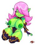  big_breasts breasts dart_(thecon) female goblin hi_res humanoid nipples short_stack solo thecon thick_thighs 